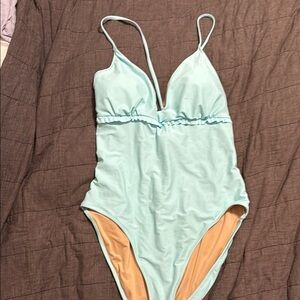 Aqua One Piece Swimsuit Women’s size XXL